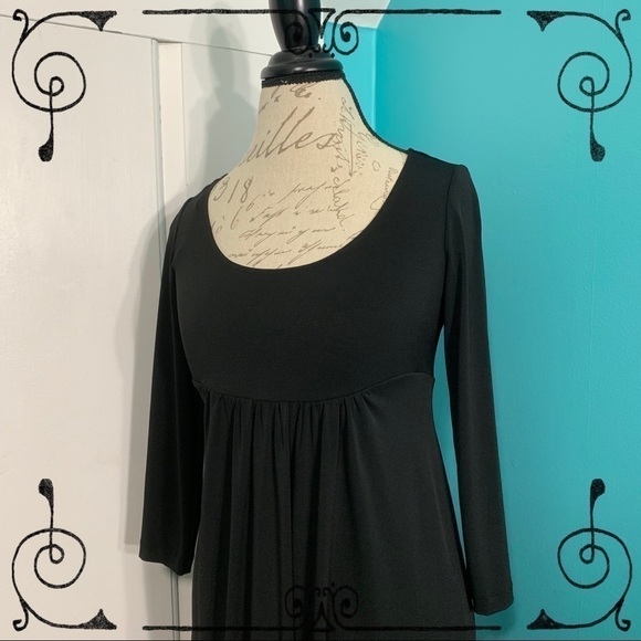 Muse exclusively for Boston Proper Black Dress - Picture 2 of 5